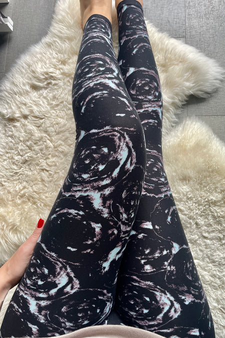 galaxy - Leggings - yoga leggings -printed leggings - Cute printed