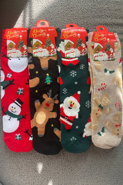 Cozy Christmas Socks