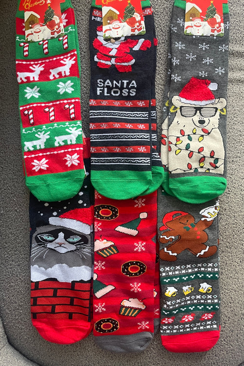 Cozy Christmas Socks