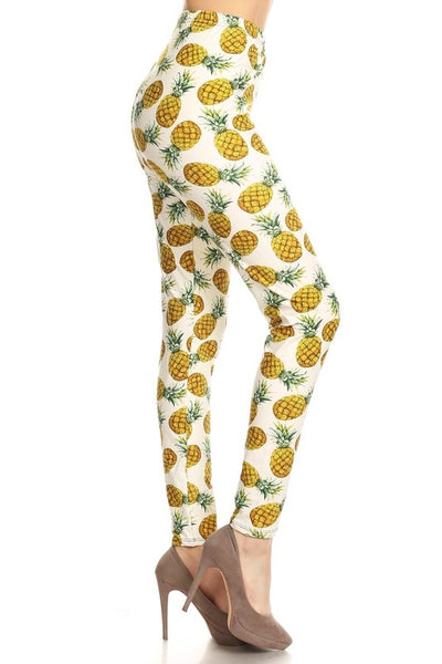 Pineapple Print Leggings – CELEBRITY LEGGINGS